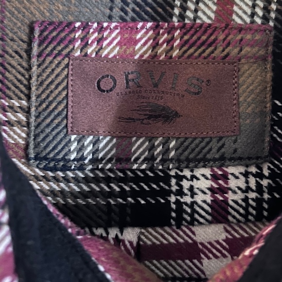 Orvis NWOT Multicolor Plaid Shirt - Picture 3 of 11
